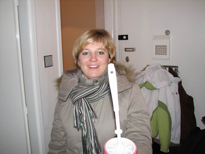 štětka a holčička