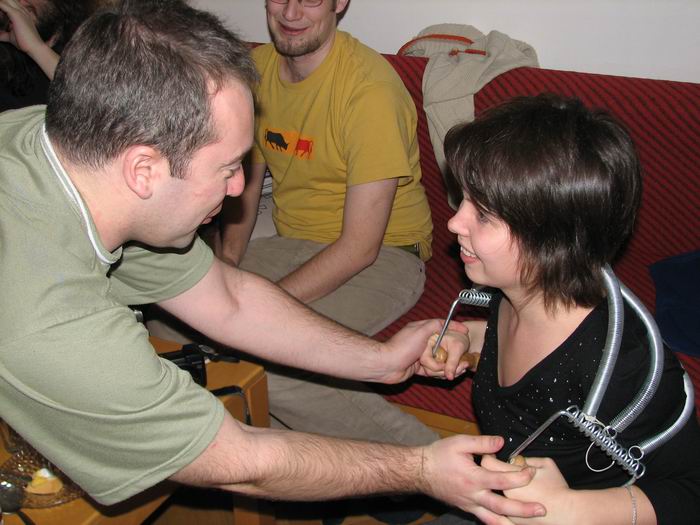 danouš se domáhá posilovacího nástroje