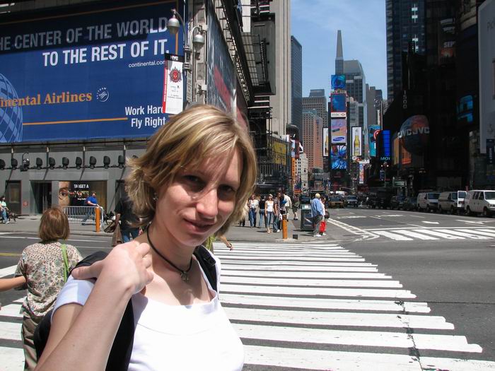 times square je nedaleko