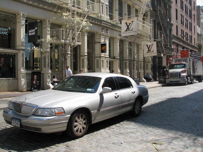 tak tady jsme nenakupovali - louis vuitton soho, greene st.