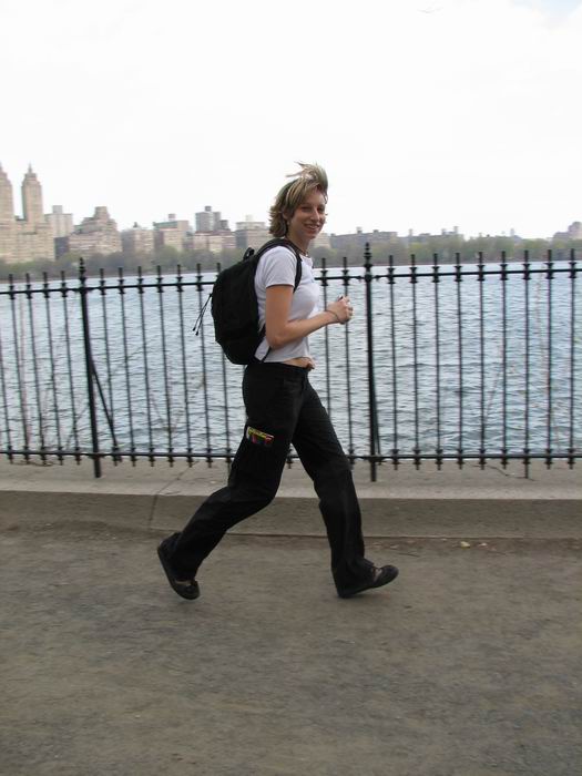 ivoš džoguje v central parku