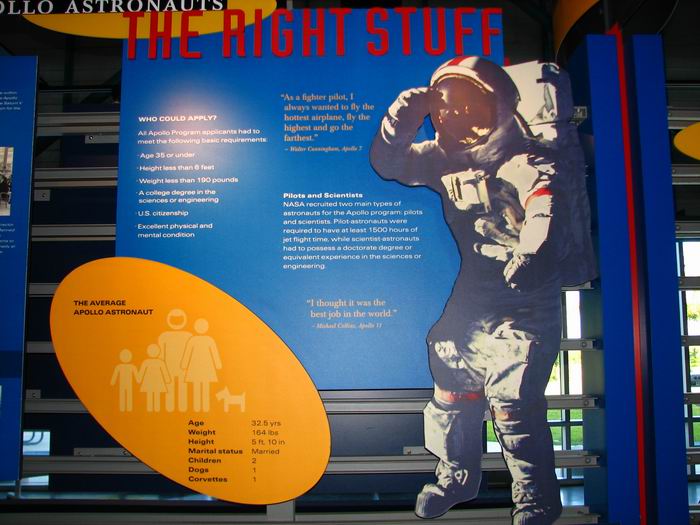 průměrnej apollo astronaut má 1 korvetu