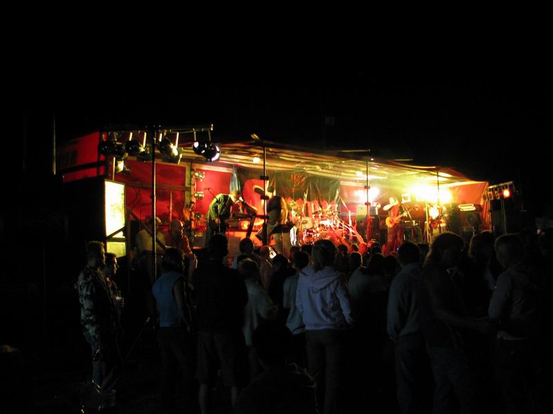 Tradiční vystoupení kapely Seven