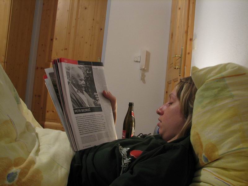 Na pivku v posteli