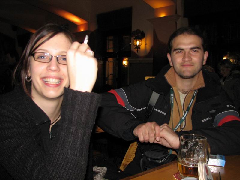 Doprovod se dobře baví