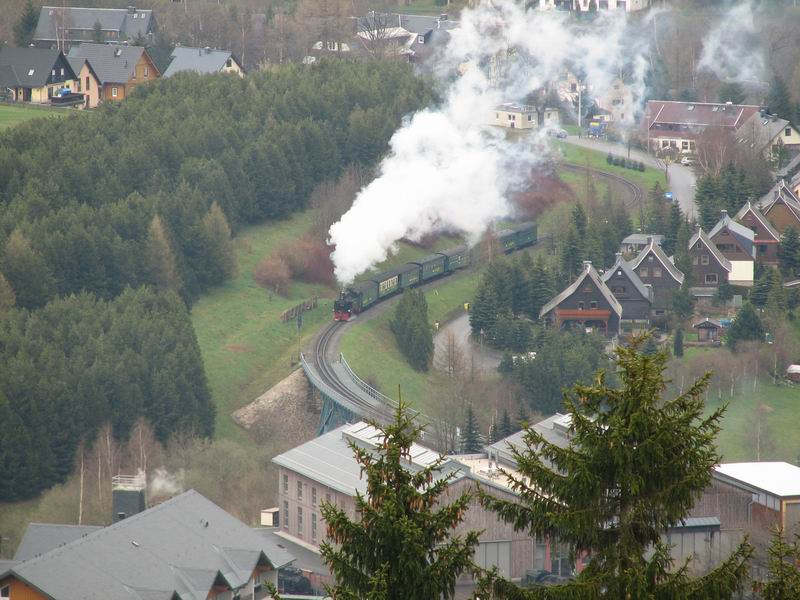 Mašinka v Oberwiesenthalu