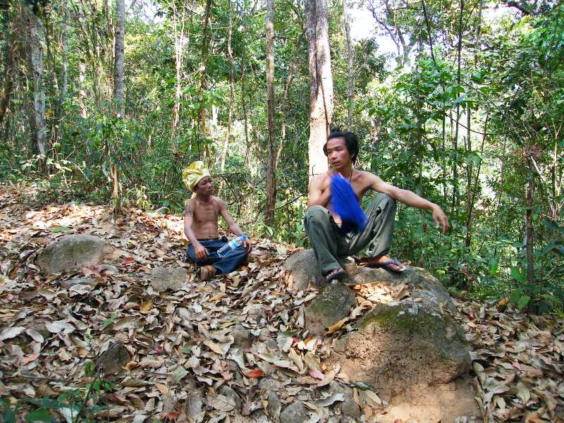 naši dva průvodci Noe a Míla (to je ta malá opička)