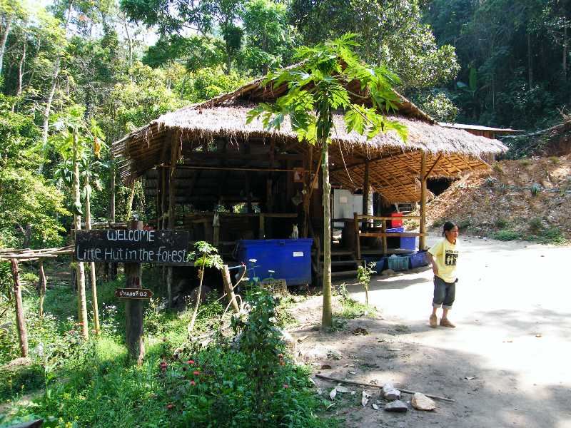 sem jsme dorazili druhý den pochodu