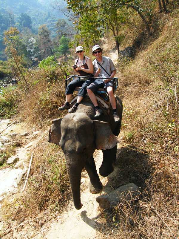 gábina s evženem a jejich nejnenažranější slon