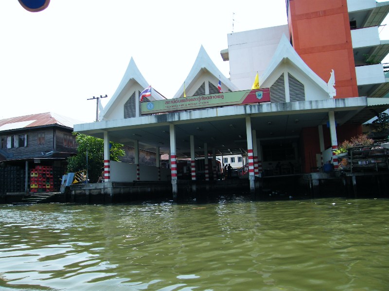 hasičská stanice na vodě