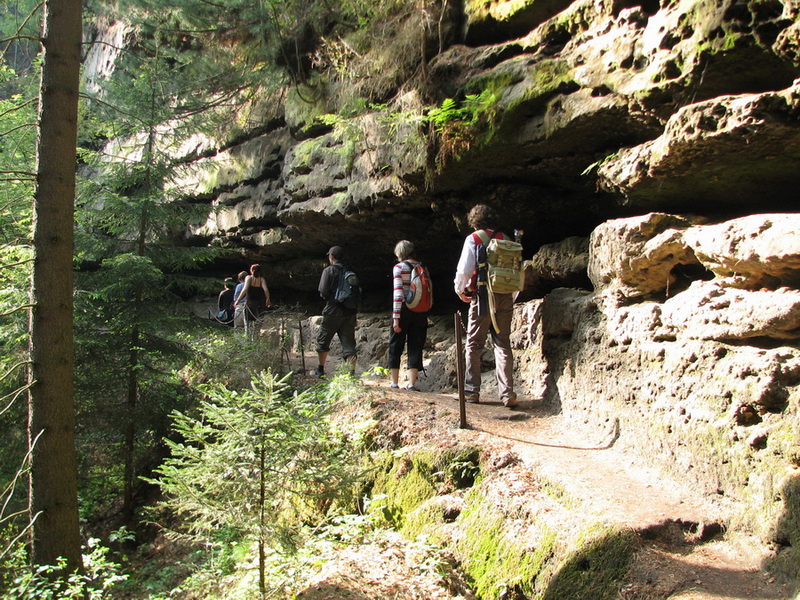 V řadě za sebou...