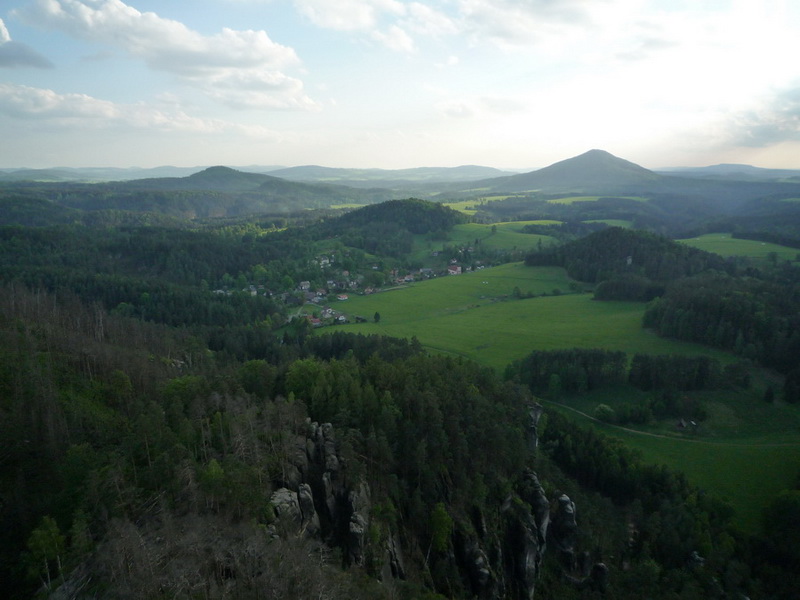Jetřichovice z Mariiny vyhlídky