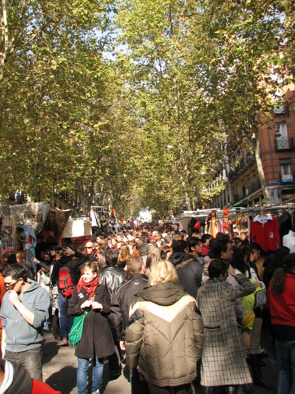 Tržiště El Rastro - prostě zablešenej blešák