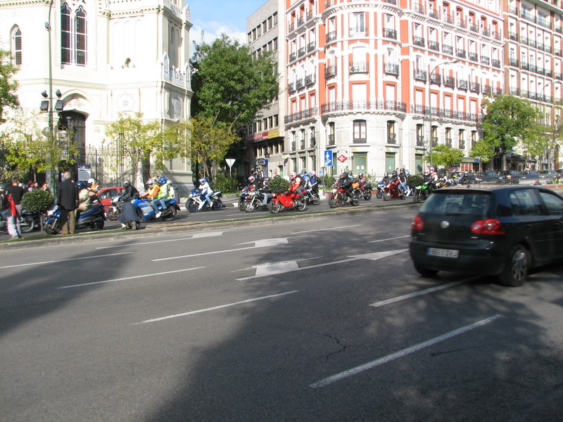 Motorkářská demonstrace