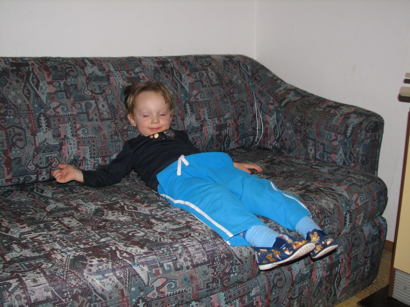 Starej dobrák dělá, že spí