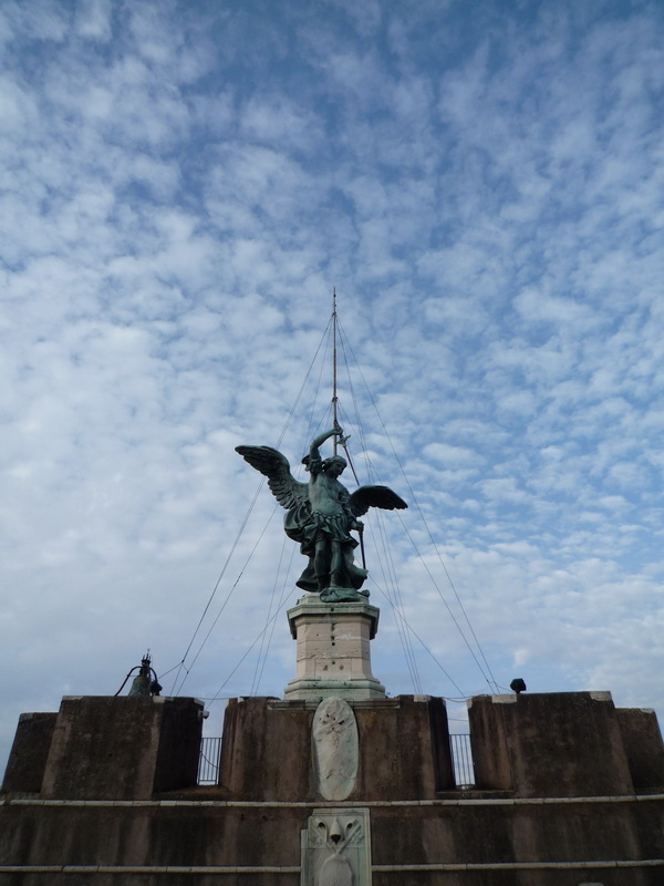 Anděl na Castel Sant'Angelo