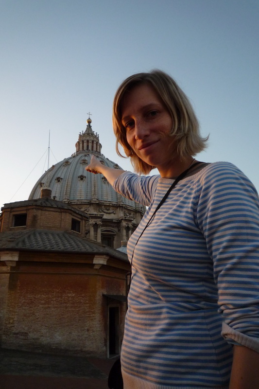 ivoš ukazuje, kde jsme byli