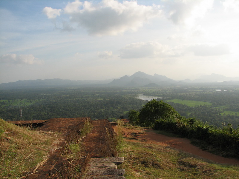 Sigiriya - výhled z vrcholu
