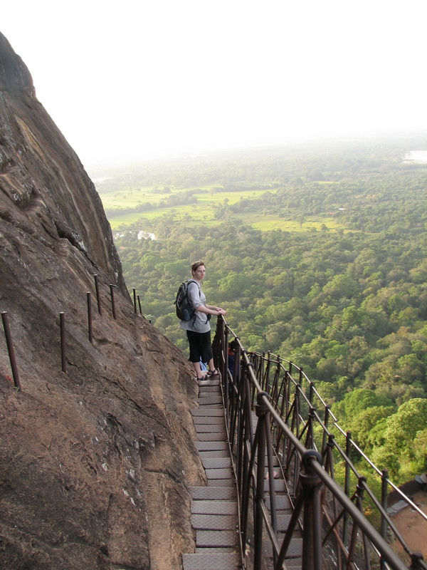 Sigiriya - ivoš na skále