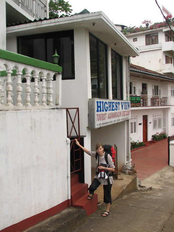 Kandy - naše ubytování