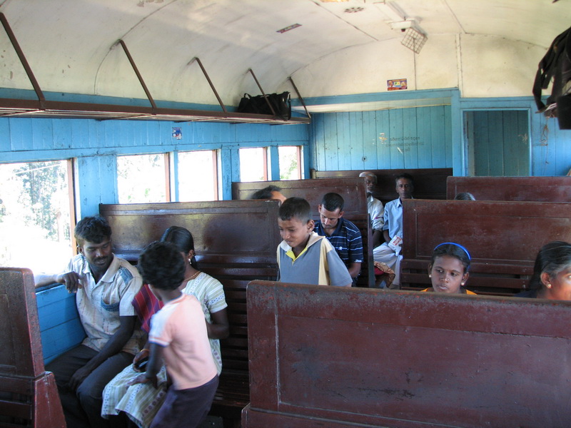 Ve vlaku směr Haputale