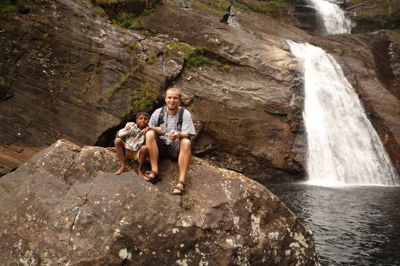 Maskeliya - vodopád, rupek a shanjhan