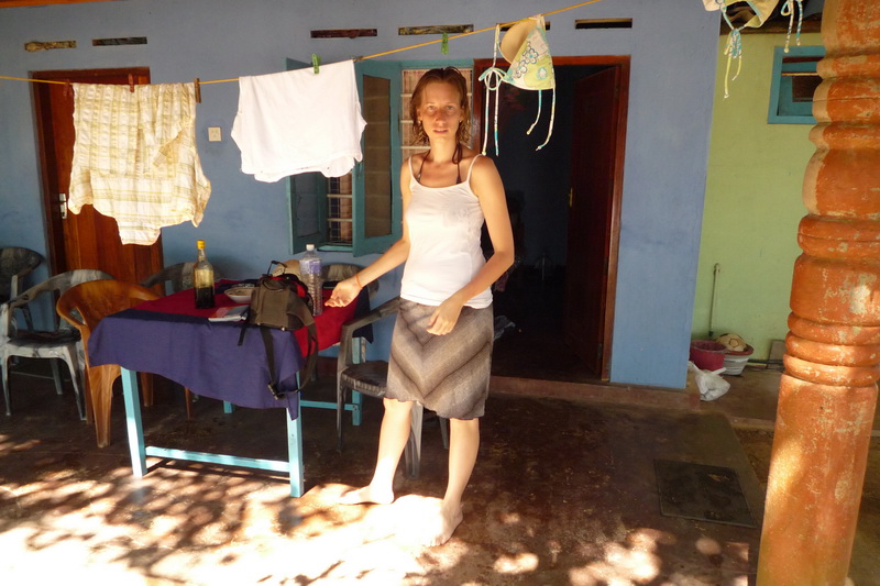 Mirissa - ivoš po koupeli