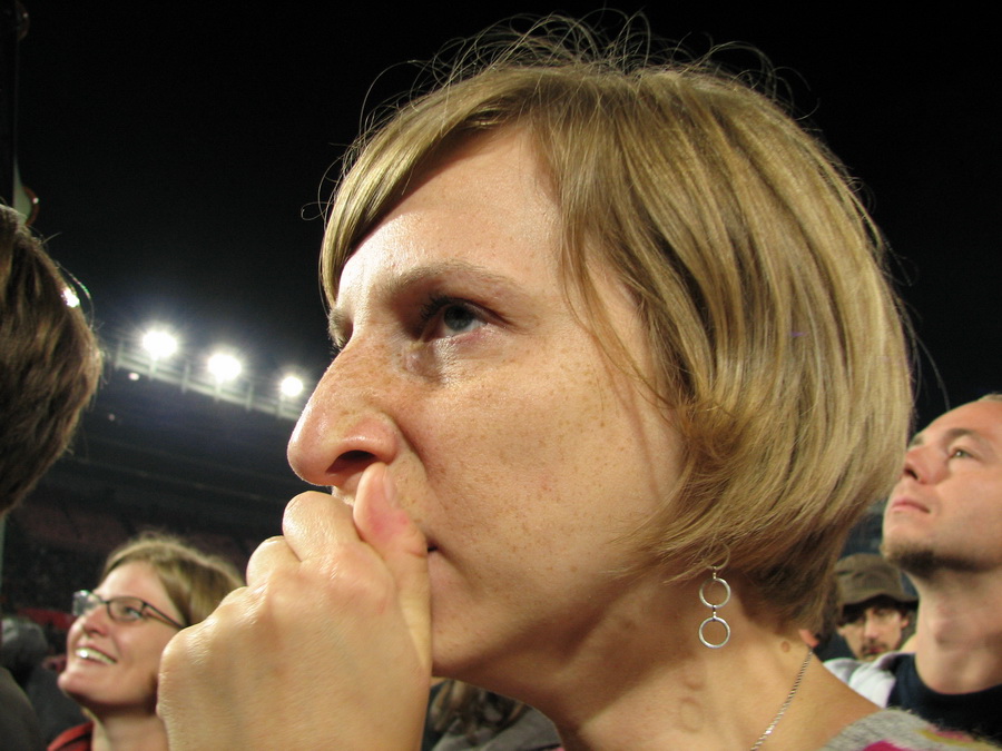 na ivoše je to moc...usíná před příchodem kapely