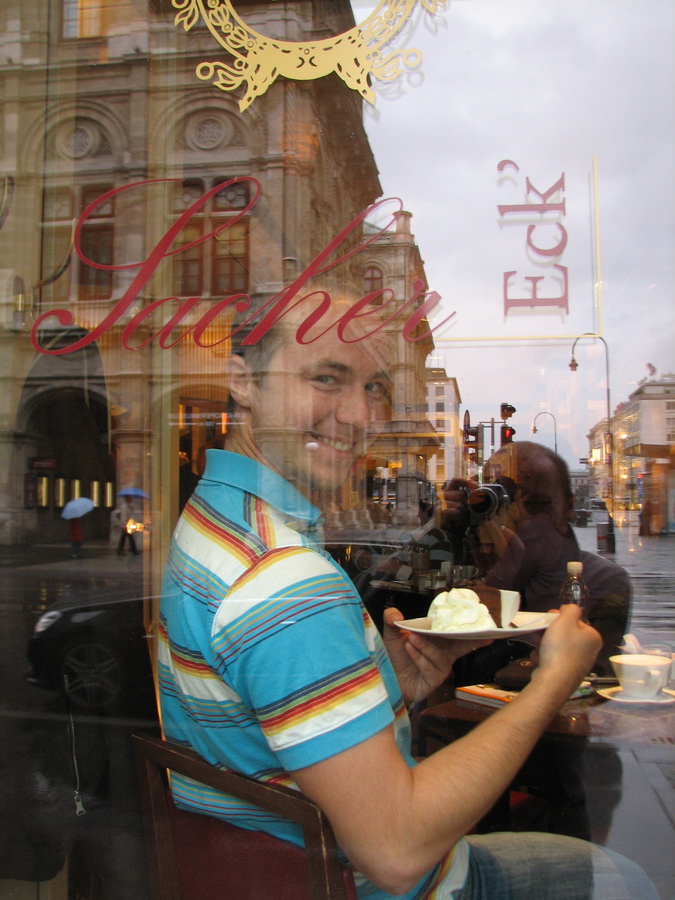 šipka a pravej sacher od sachra