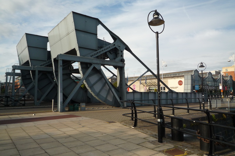 Dublin - zvedací most