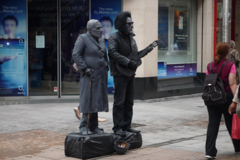 Dublin - klaus na dlažbě