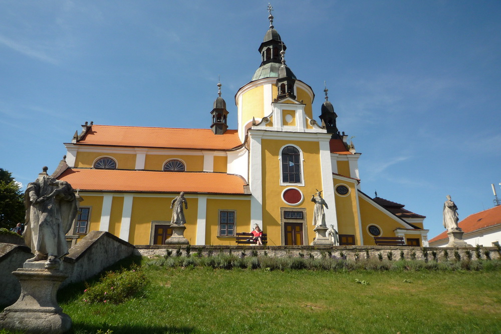 Chlum u Třeboně - ivoš a kostelík