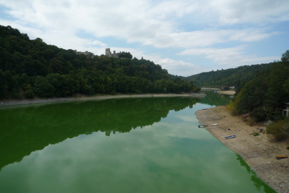 Cornštejn a Vranov - na koupání to nebylo ani tam, kde byla voda