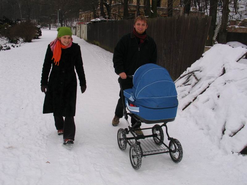 Rupek tatínkem, zde s maminkou