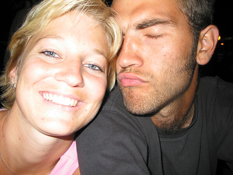 Moklova hubička s holčičkou