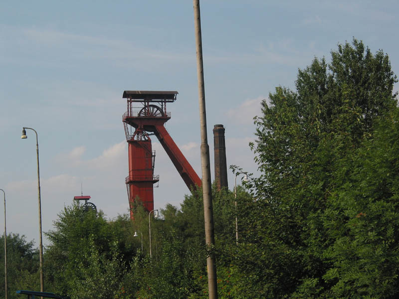 Těžební věž v Ostravě