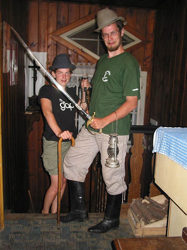 Bojovník a turistka