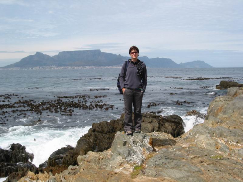 Robben island - Holčička na břehu mořském