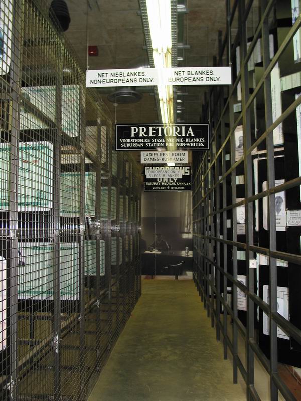 Muzeum Apartheidu - vstup