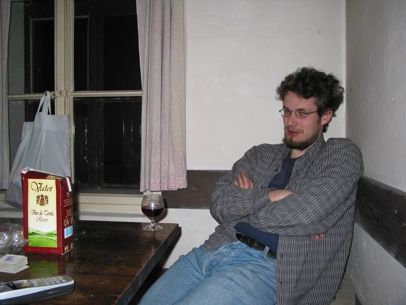 Jedna z posledních skleniček sobotního večera