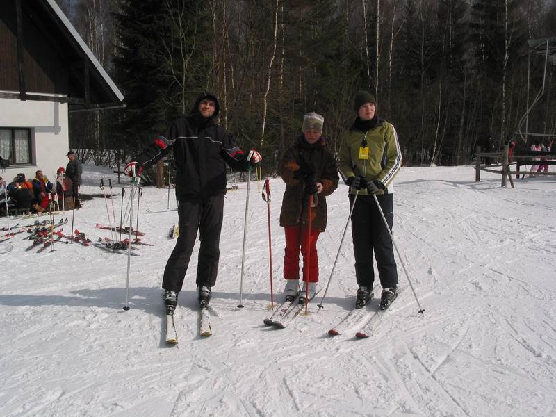 Sjezdaří ve formaci