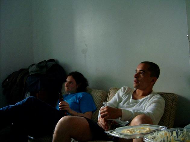 Rodrigo a Dessire na návštěvě