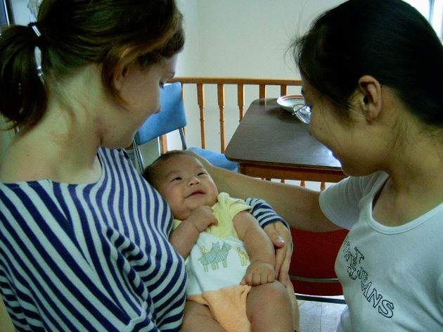 nejmladší obyvatel našeho domu (kromě hmyzu a myši)