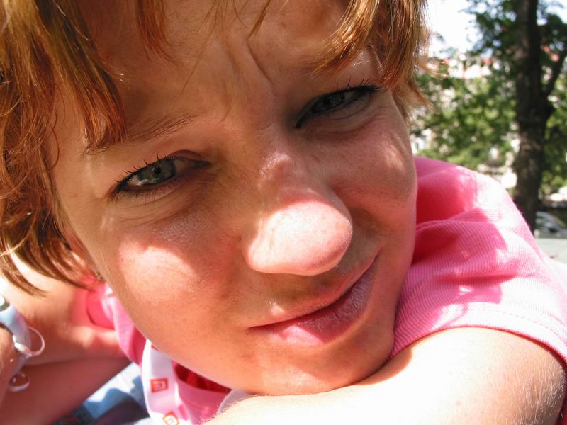 Holčička u objektivu