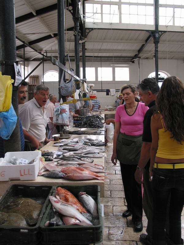 Rybí trh ve Splitu