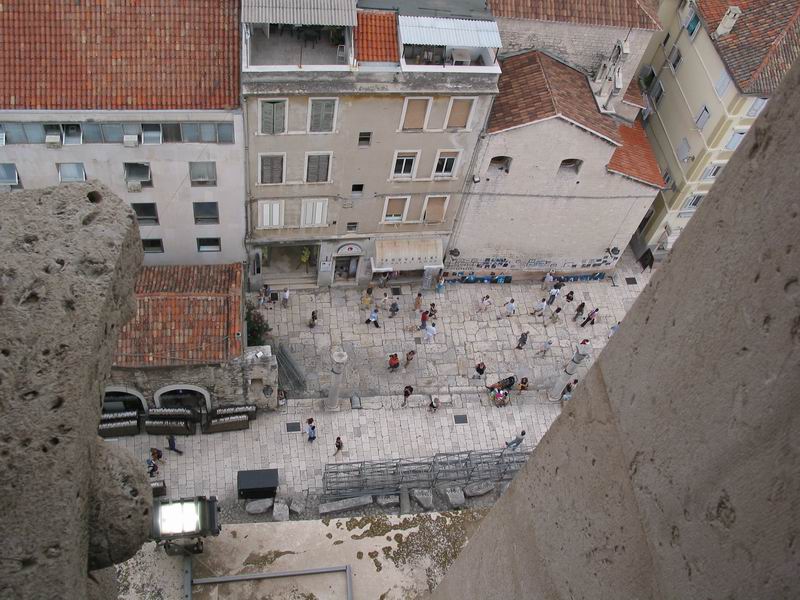 Na věži (Diokleciánův palác, Split)