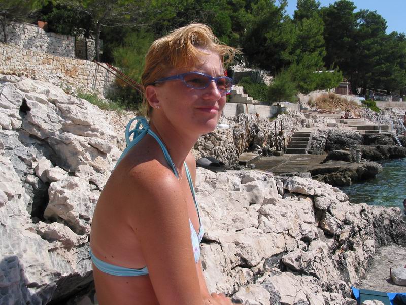 Holčička na pláži