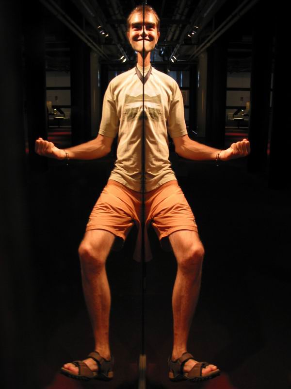 Mokl v muzeu vědy a techniky