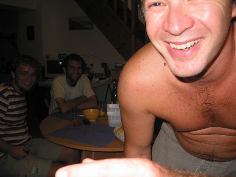 Francois obdivuje moderní techniku