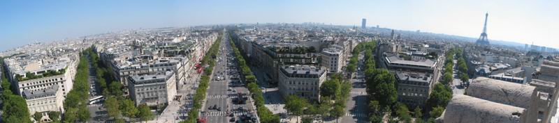 Panorama z vítězňáku